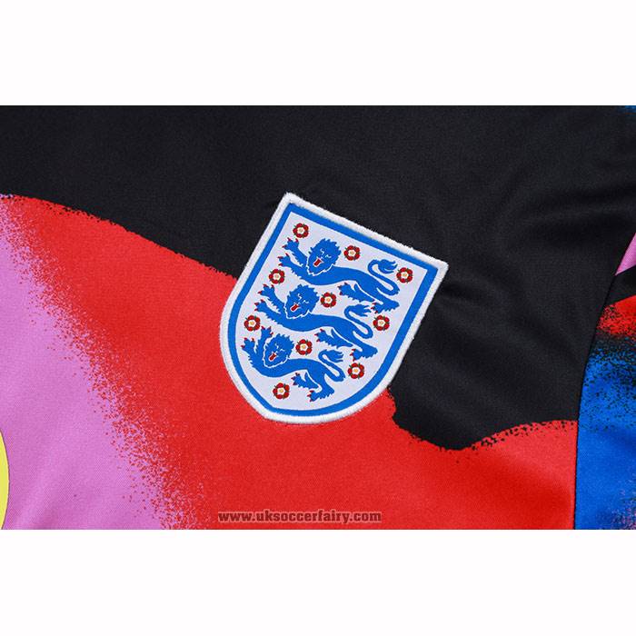 Tracksuit England Short Sleeve 2025-2026 Multicolor - Shorts